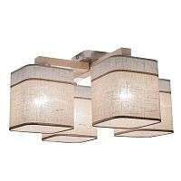 потолочная люстра tk lighting 1918 nadia white 4 в Якутске