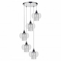 дизайнерская подвесная люстра spot light cordia 1192528 хром в Якутске