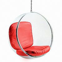 кресло bubble chair красное в Якутске