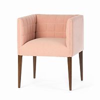 кресло penelope dining chair розовое в Якутске