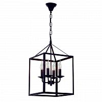 дизайнерская подвесная люстра spot light cage 9810404 черная в Якутске