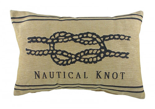 подушка с морским узлом nautical knot natural в Якутске