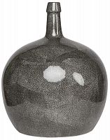 ваза настольная anaconda grey bottle wide в Якутске