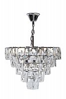 люстра серебро crystal d60x28 см в Якутске