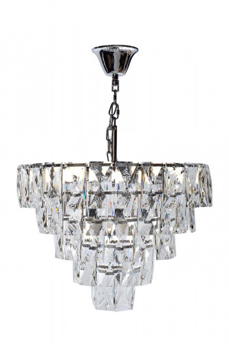люстра серебро crystal d60x28 см в Якутске