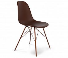 стул dsr коричневый s37 (eames style) в Якутске