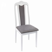 стул деревянный aron soft white / light grey в Якутске