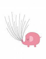 постер pink elephant а4 в Якутске