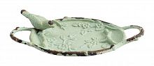 декоративное блюдо pewter dish зеленое в Якутске