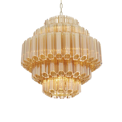 люстра vittoria 10 cognac от delight collection коньячная в Якутске