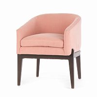 кресло copeland dining chair розовое в Якутске