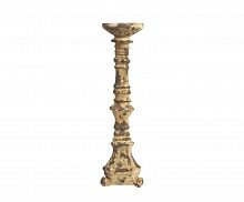 подсвечник фигурный бежевый состаренный на 1 свечу antique blue, 35 см в Якутске