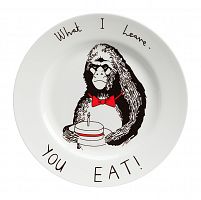 тарелка what i leave - you eat в Якутске