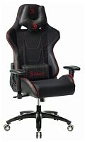 кресло игровое a4 bloody gc-400 черный/красный искусст.кожа/ткань в Якутске