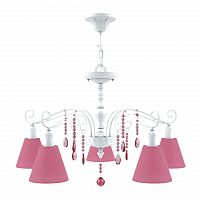 подвесная люстра lamp4you provence e4-05-wm-lmp-o-27-crl-e4-05-pk-dn в Якутске