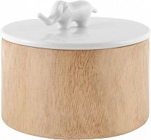 ваза настольная guard elephant wood small в Якутске