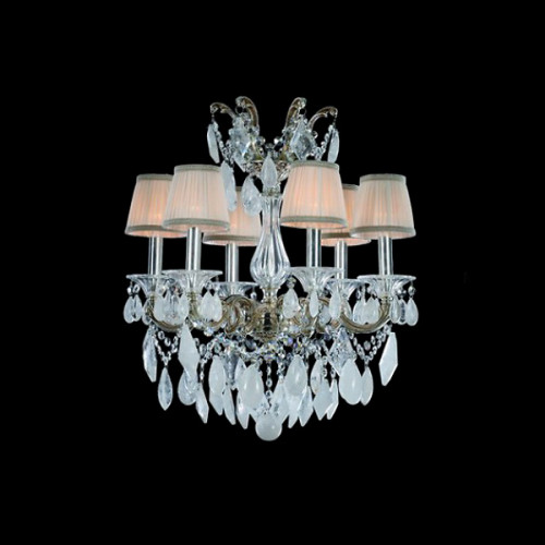 люстра md1102748-6b chrome от illuminati бежевая, хром в Якутске