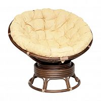 кресло механическое papasan коричневый matte в Якутске