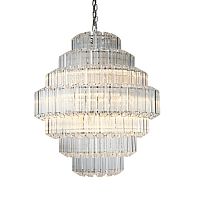 люстра vittoria 12 gold от delight collection прозрачная/золото в Якутске