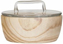 ваза настольная basket wood low в Якутске