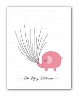 постер pink elephant а3 в Якутске