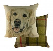 подушка с принтом waggydogs golden retriever в Якутске