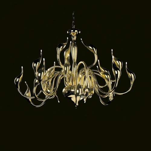 люстра mx8098-12a gold от illuminati золото в Якутске