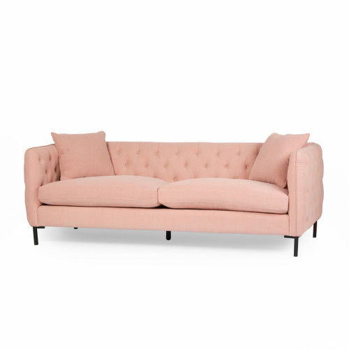 диван masen sofa прямой розовый в Якутске