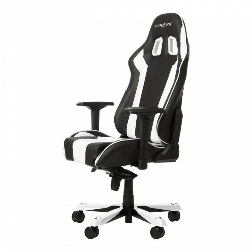 кресло геймерское dxracer king ks06 черно-белое в Якутске