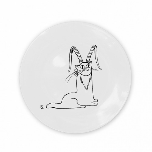 тарелка кот-козерог в Якутске