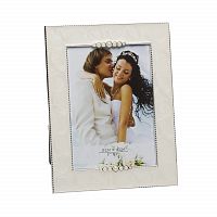 фоторамка из белого акрила с жемчугом 17,6х1,5х22,6 в Якутске