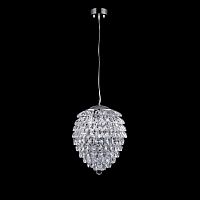 подвесной светильник crystal lux charme sp2+2 led chrome/transparent в Якутске