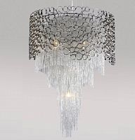 подвесной светильник crystal lux hauberk sp-pl8 d60 матовый никель в Якутске