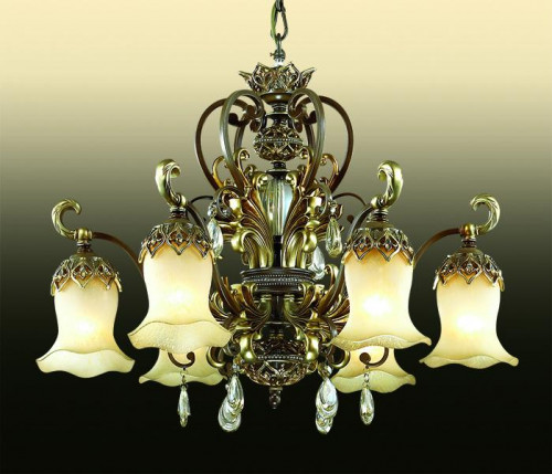 подвесная люстра odeon light safira 2802/6 в Якутске