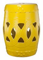 керамический столик-табурет fence stool yellow в Якутске