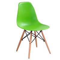 стул деревянный eames pc-015 green в Якутске