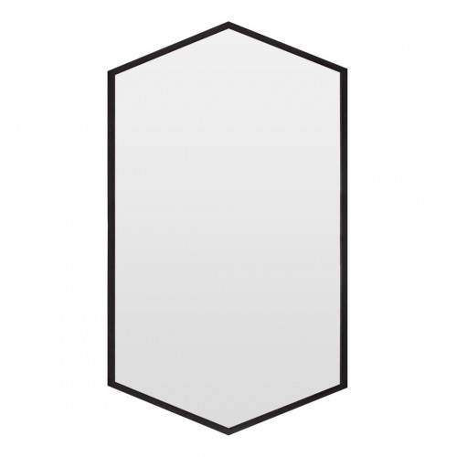 зеркало шестиугольное черное hexagon в Якутске