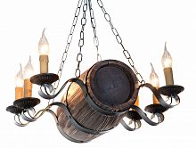 люстра бочонок коричневая в Якутске