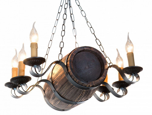 люстра бочонок коричневая в Якутске