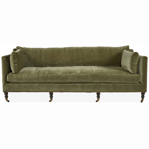 диван madeline sofa прямой зеленый в Якутске