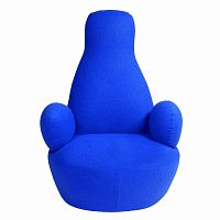 кресло bottle chair синее в Якутске