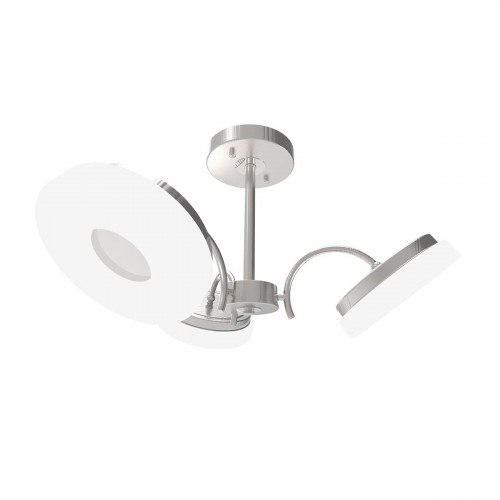 потолочная светодиодная люстра idlamp frittelle 107/3pf-ledwhitechrome в Якутске