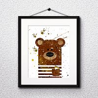 постер bear а4 в Якутске