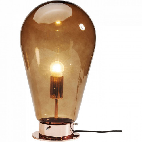 лампа настольная bulb коричневая в Якутске