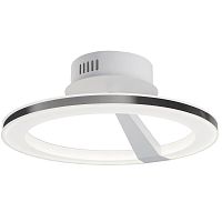 потолочный светодиодный светильник idlamp jenevra 397/40-ledwhitechrome в Якутске