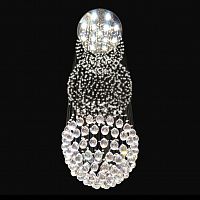 каскадная люстра newport 8113/300 хром в Якутске