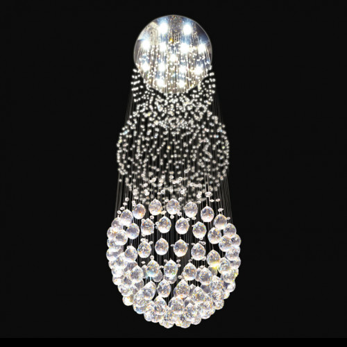 каскадная люстра newport 8113/300 хром в Якутске