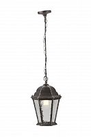 уличный подвесной светильник arte lamp genova a1205so-1bs в Якутске