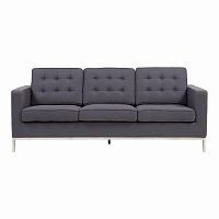 диван florence knoll sofa прямой серый в Якутске