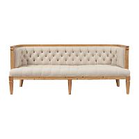 диван entryway sofa прямой бежевый в Якутске